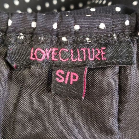 NWOT 💕💕 Love Culture Navy Blue Polka Dot Dress - Picture 9 of 11